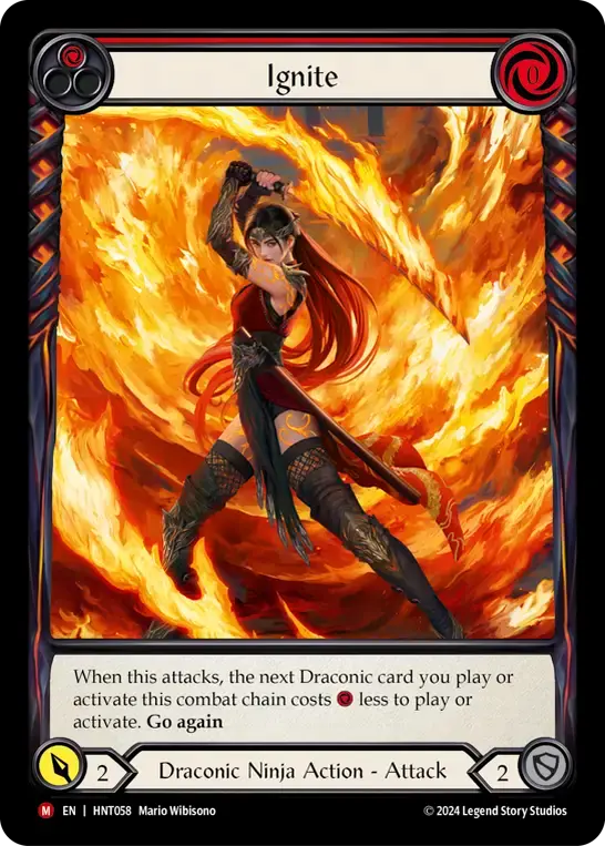 【HNT058/EN/EA】Ignite/炎斬