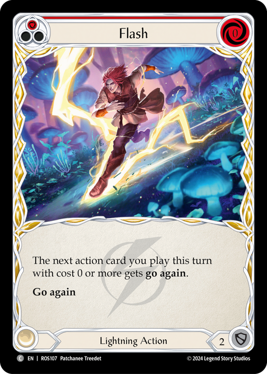 【ROS107/EN】Flash/閃光[Red]