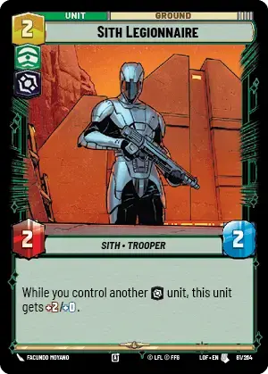 【LOF081/EN】Sith Legionnaire