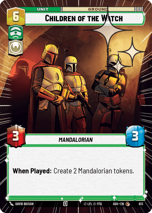 【ASH613/EN】Children of the Watch (Hyperspace/Foil)