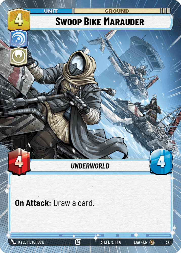 【LAW371/EN】Swoop Bike Marauder (Hyperspace)