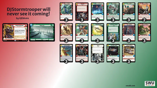 【SWU】Anakin Skywalker コモナーデッキ