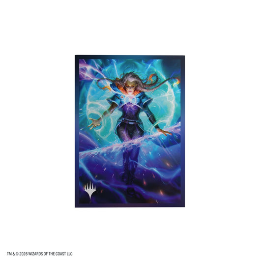 【GAMEGENIC】Magic: The Gathering | REALITY FRACTURE PREMIUM ART SLEEVES - ENTRUST THE SPARK※配送方法はゆうパックをご選択ください