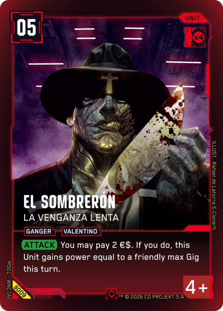 【WNCBβ009/EN】El Sombrerón: La Venganza Lenta