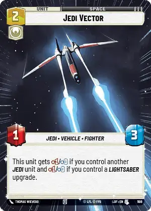 【LOF984/EN】Jedi Vector(Hyperspace/Foil)