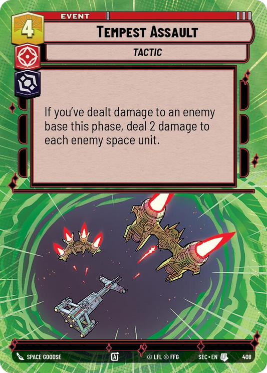 【SEC0408/EN】Tempest Assault (Hyperspace)