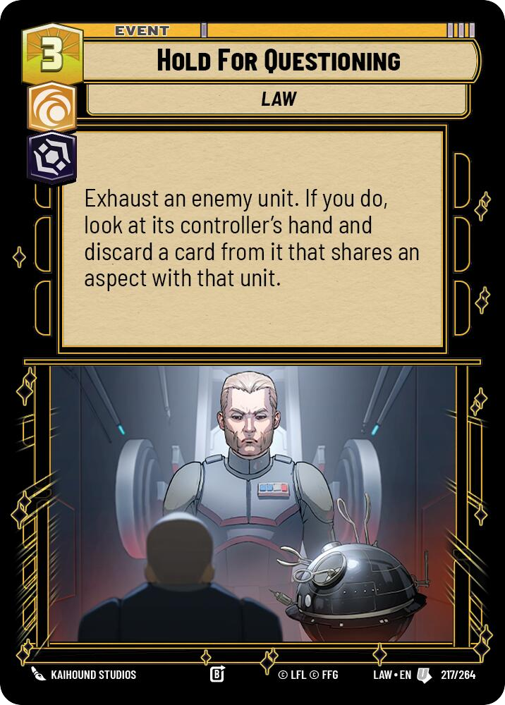 【LAW217/EN】Hold For Questioning