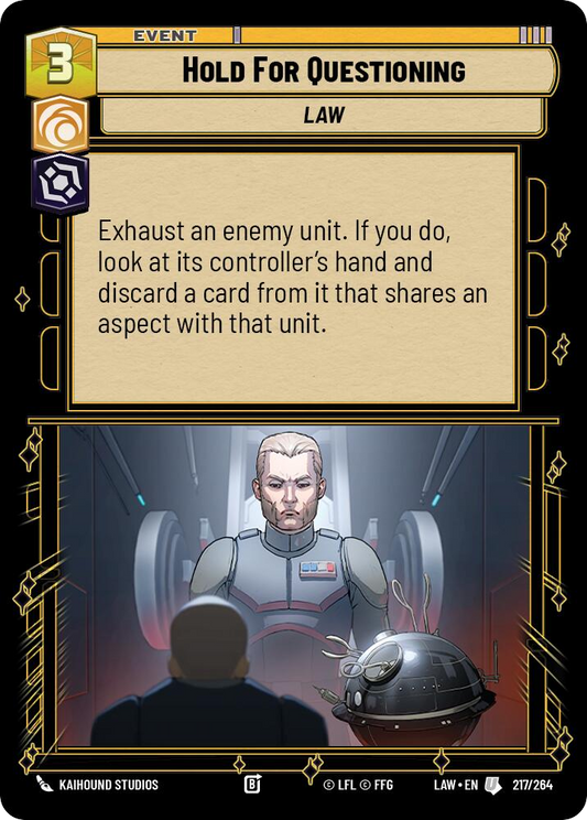 【LAW217/EN】Hold For Questioning