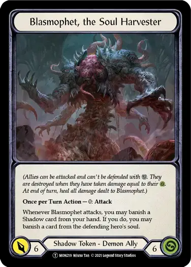 【U-MON219/EN】Blasmophet, the Soul Harvester