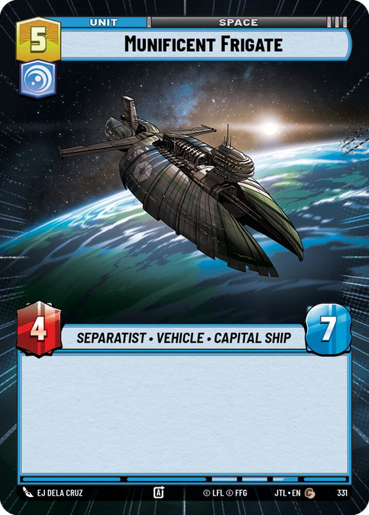 【JTL331/EN】Munificent Frigate(Hyperspace)