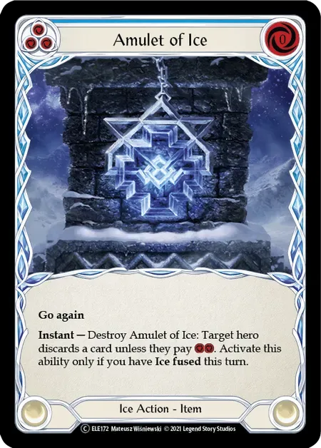 【U-ELE172/EN】Amulet of Ice