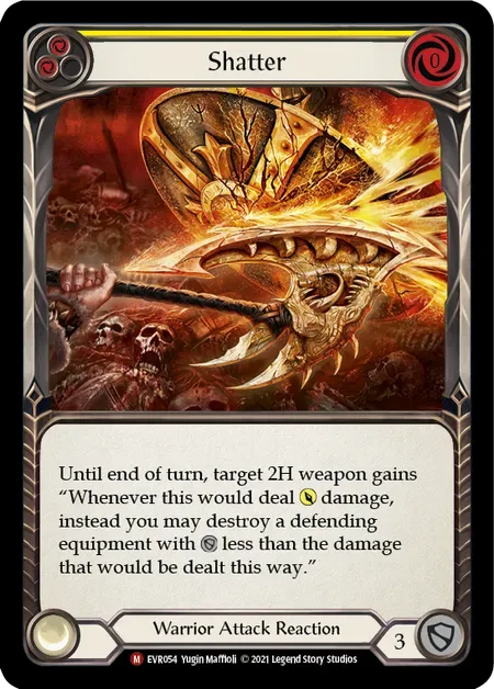 【傷あり特価】【EVR054/EN】Shatter