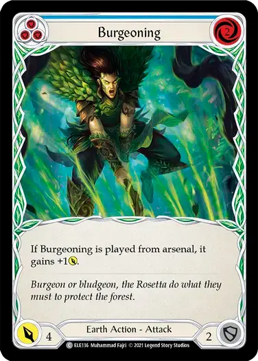 【ELE136/EN】Burgeoning[Blue]
