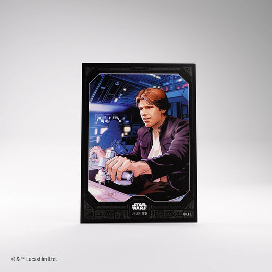 【GAMEGENIC】SWU ART SLEEVES - Han Solo※配送方法はゆうパックをご選択ください