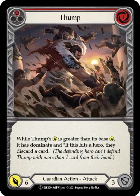 【U-ELE209/EN】Thump[Red]