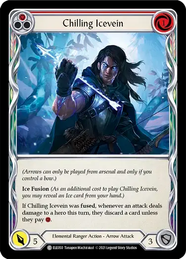 【ELE050/EN】Chilling Icevein[Red]
