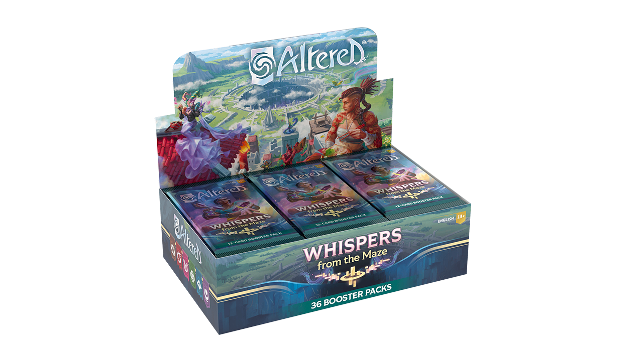 【Altered】Whispers from the Maze ブースターBOX(36Pack)[EN]※配送方法はゆうパックをご選択ください