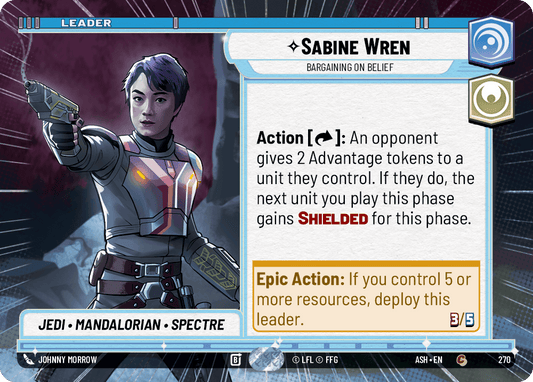 【ASH270/EN】Sabine Wren - Bargaining on Belief (Hyperspace)