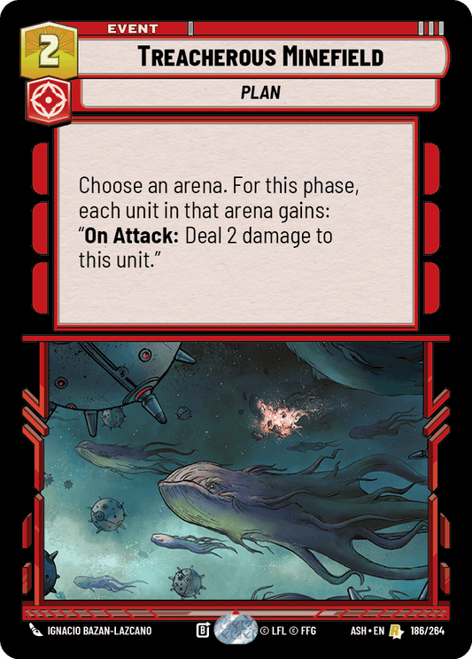 【ASH186/EN】Treacherous Minefield