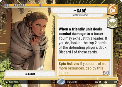 【SEC0281/EN】Sabé - Queen's Shadow (Hyperspace)