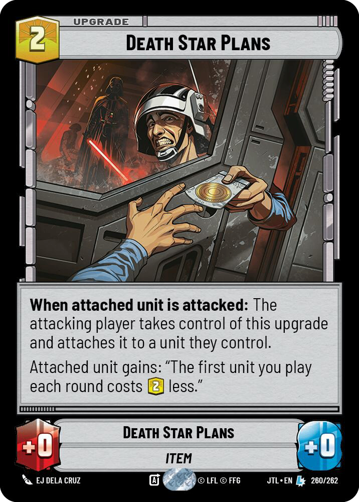 【JTL758/EN】Death Star Plans(Foil)