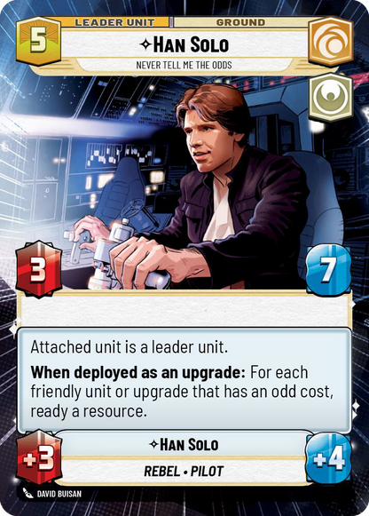 【JTL279/EN】Han Solo - Never Tell Me the Odds