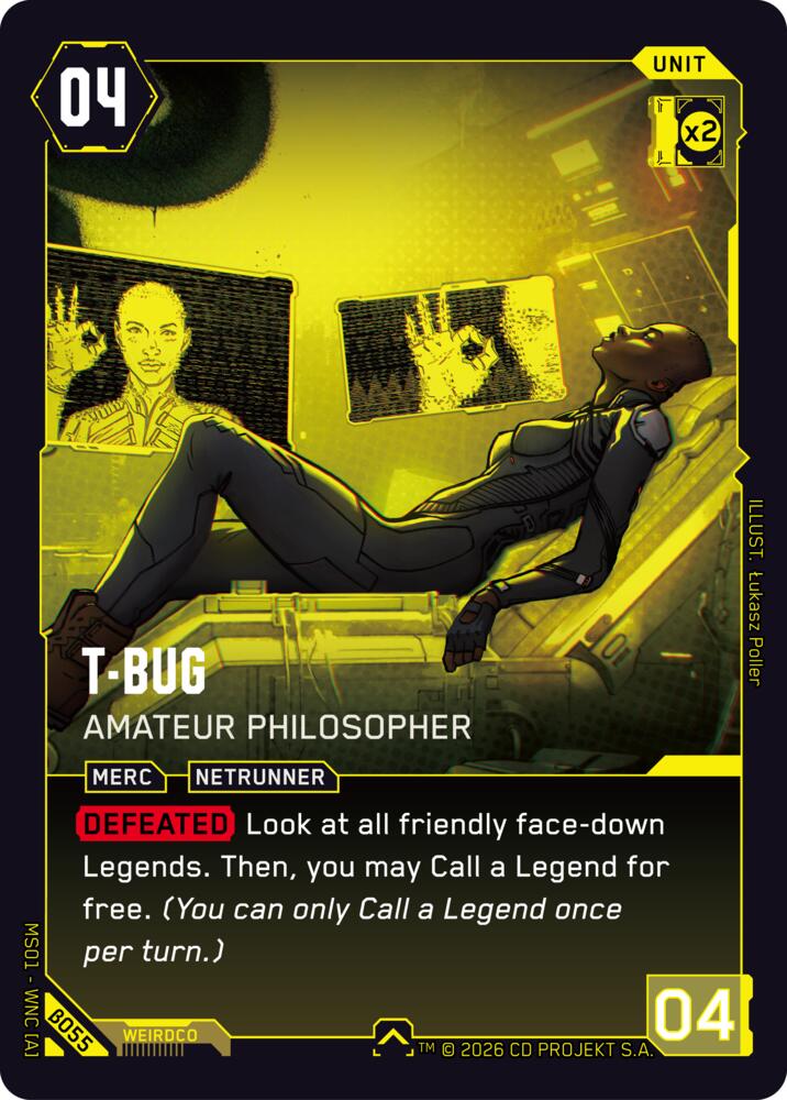 【WNCBβ055/EN】T-Bug: Amateur Philosopher