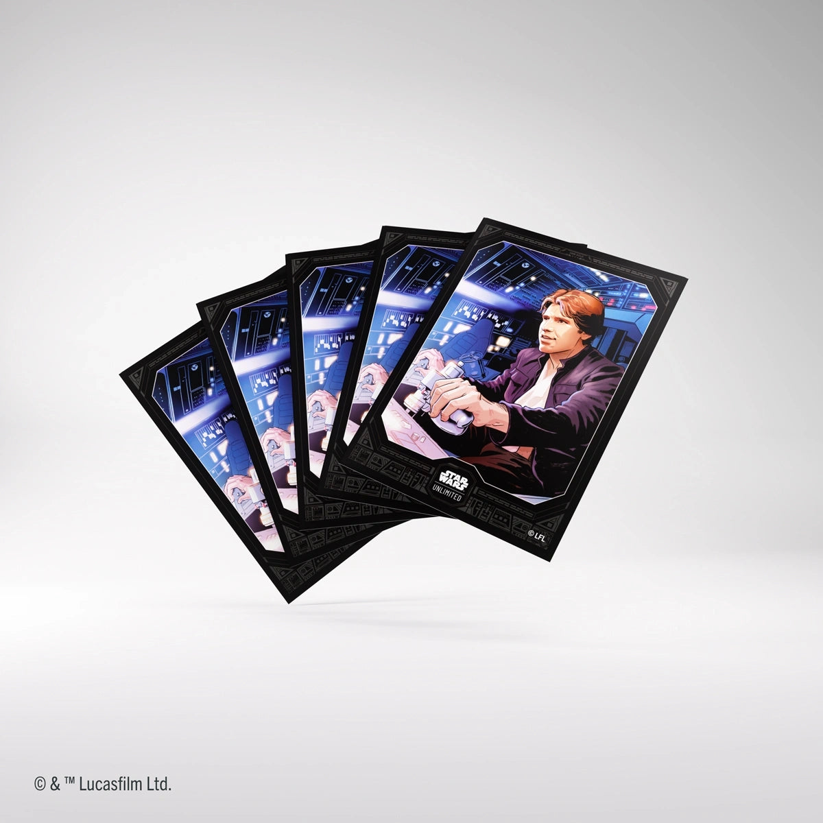 【GAMEGENIC】SWU ART SLEEVES - Han Solo※配送方法はゆうパックをご選択ください