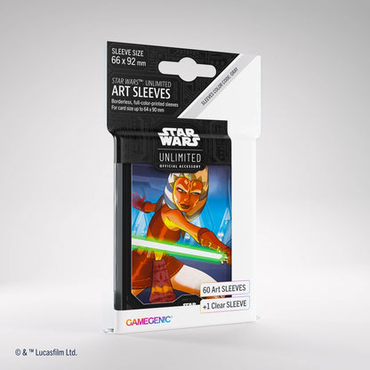 【GAMEGENIC】SWU ART SLEEVES - Ahsoka Tano※配送方法はゆうパックをご選択ください