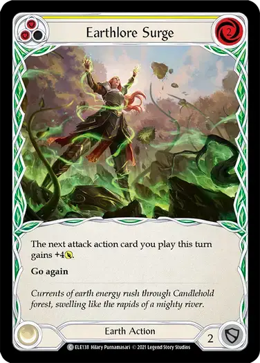 【ELE138/EN】Earthlore Surge[Yellow]