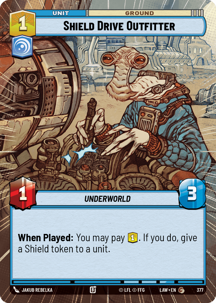 【LAW377/EN】Shield Drive Outfitter (Hyperspace)