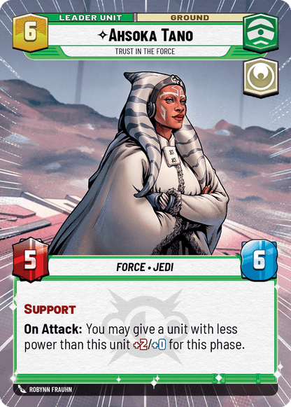 【ASH273/EN】Ahsoka Tano - Trust in the Force (Hyperspace)