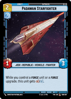 【TWI058/EN】Padawan Starfighter(FOIL)