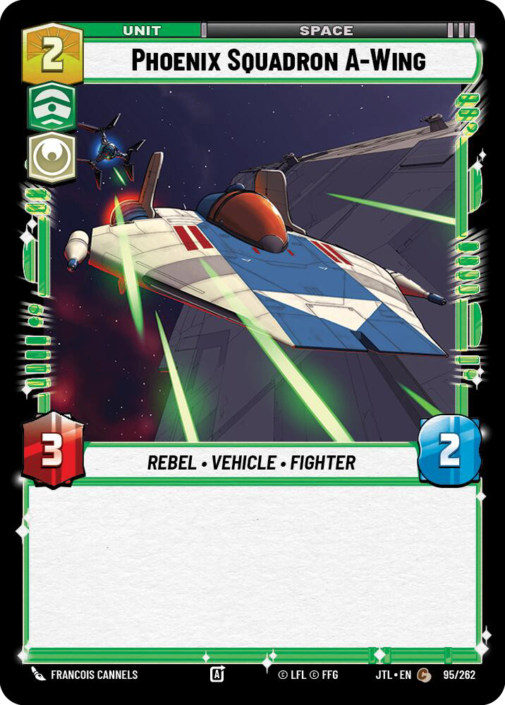 【JTL593/EN】Phoenix Squadron A-Wing(Foil)