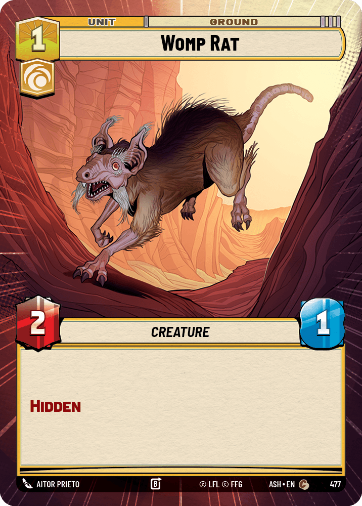 【ASH477/EN】Womp Rat (Hyperspace)