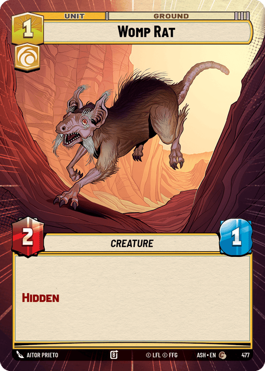 【ASH477/EN】Womp Rat (Hyperspace)