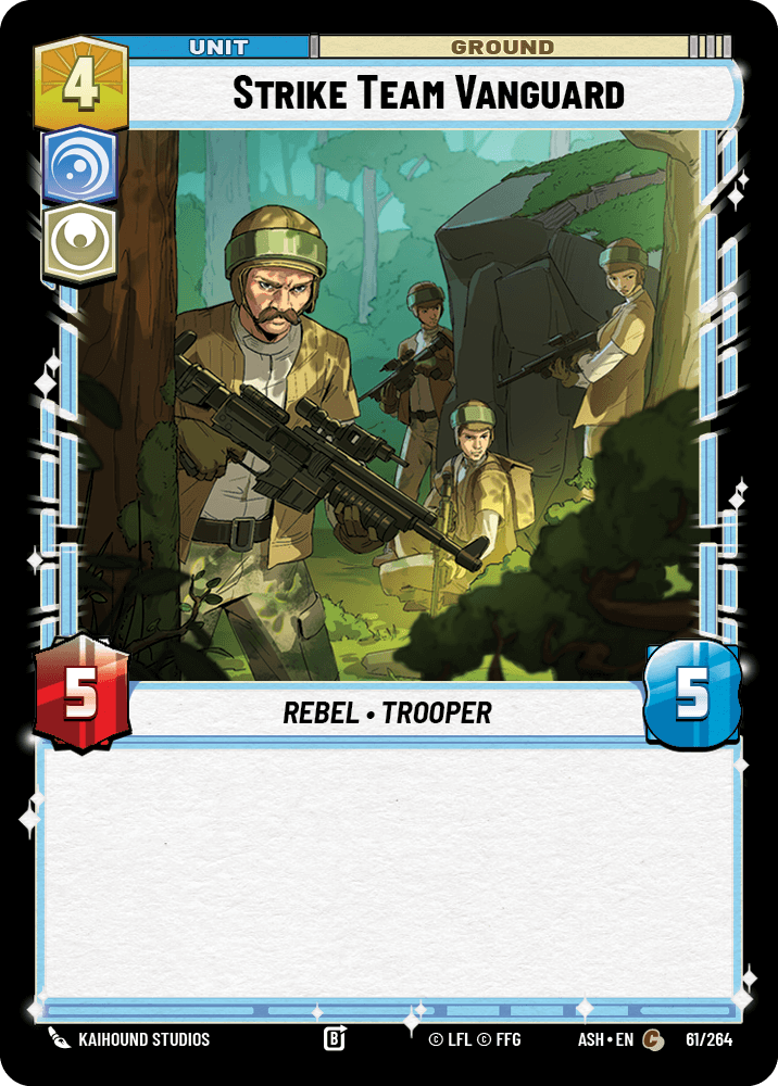 【ASH061/EN】Strike Team Vanguard