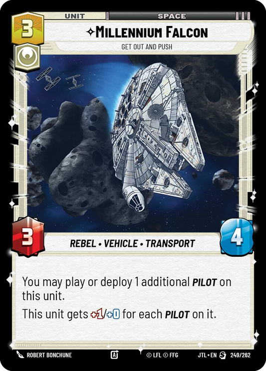 【JTL249/EN】Millennium Falcon - Get Out And Push