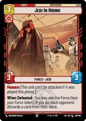 【LOF159/EN】Jedi in Hiding