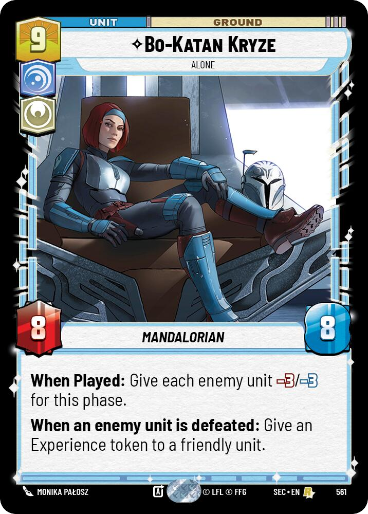 【SEC0561/EN】Bo-Katan Kryze - Alone (Foil)