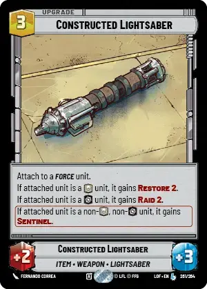 【LOF261/EN】Constructed Lightsaber