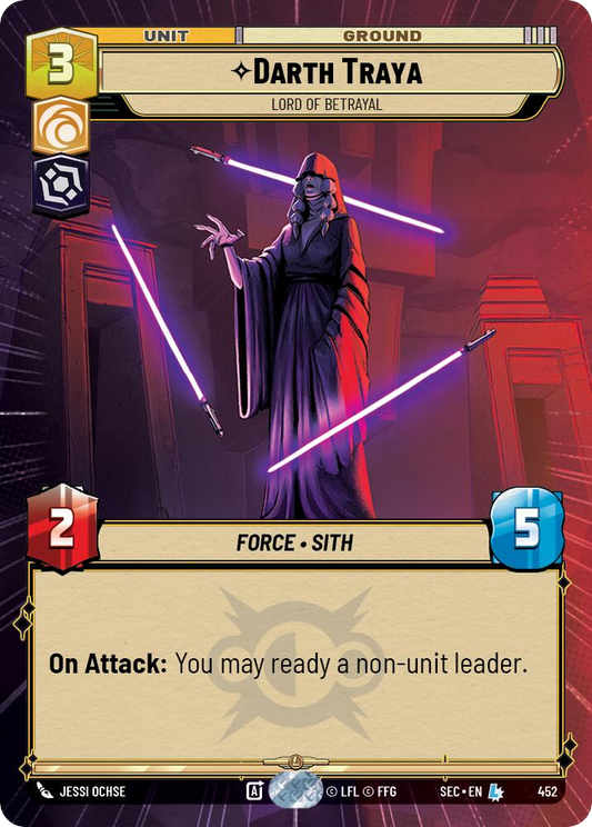 【SEC0452/EN】Darth Traya - Lord of Betrayal (Hyperspace)