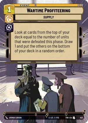 【TWI453/EN】Wartime Profiteering(HYPERSPACE)
