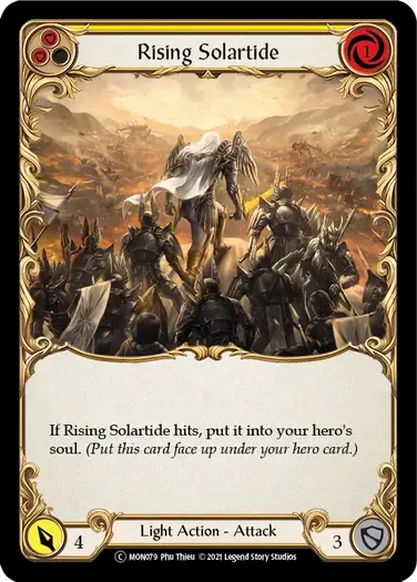 【U-MON079/EN】Rising Solartide[Yellow]