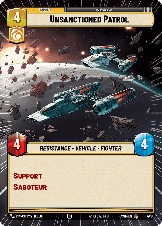 【ASH486/EN】Unsanctioned Patrol (Hyperspace)