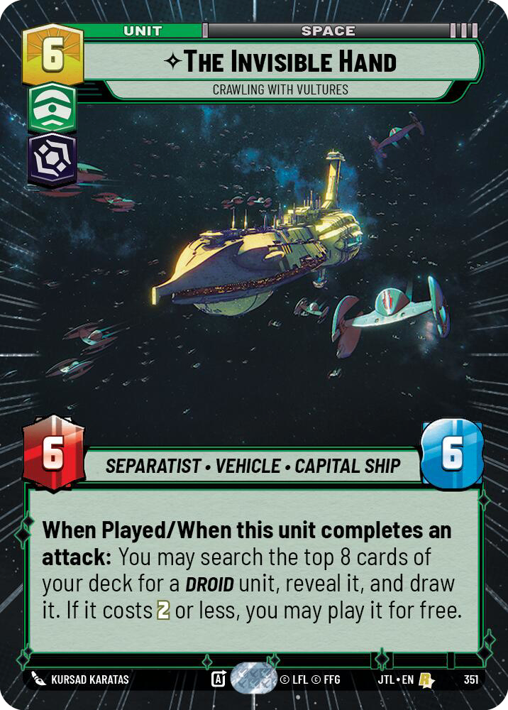 【JTL351/EN】The Invisible Hand - Crawling With Vultures(Hyperspace)