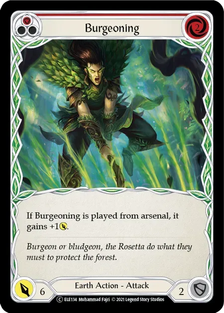 【U-ELE134/EN】Burgeoning[Red]