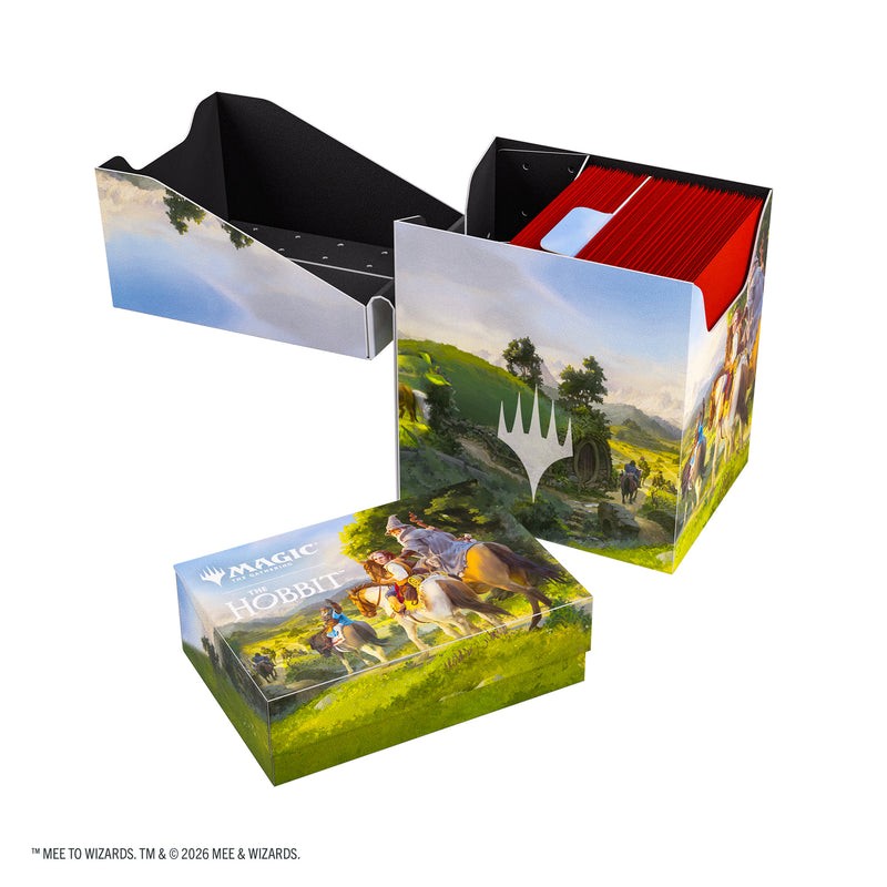 【GAMEGENIC】Magic: The Gathering | The Hobbit Soft Crate 80+ - Leaving Hobbiton/Troop of Ponies※配送方法はゆうパックをご選択ください