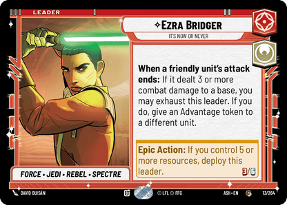【ASH013/EN】Ezra Bridger - It's Now or Never