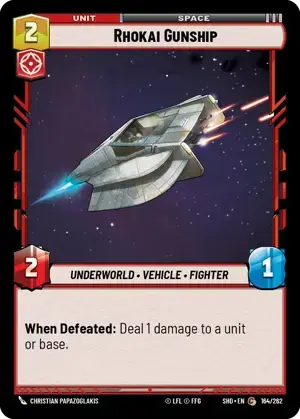 【SHD164/EN】Rhokai Gunship (FOIL)